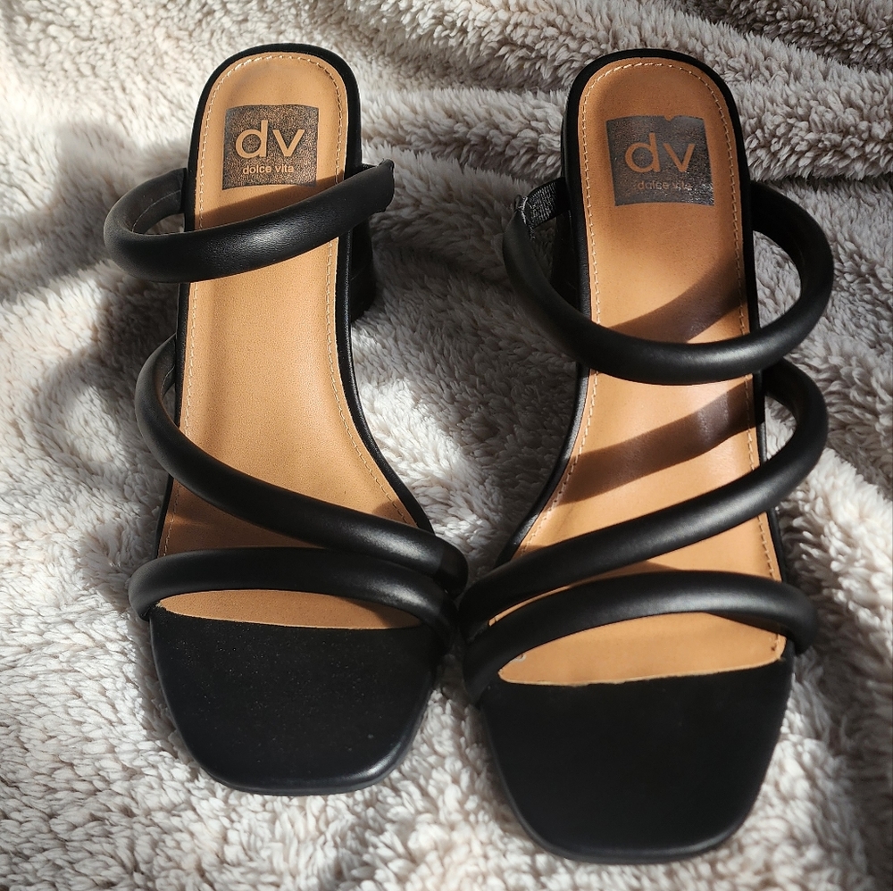 Dolce Vita black Heeled Sandals